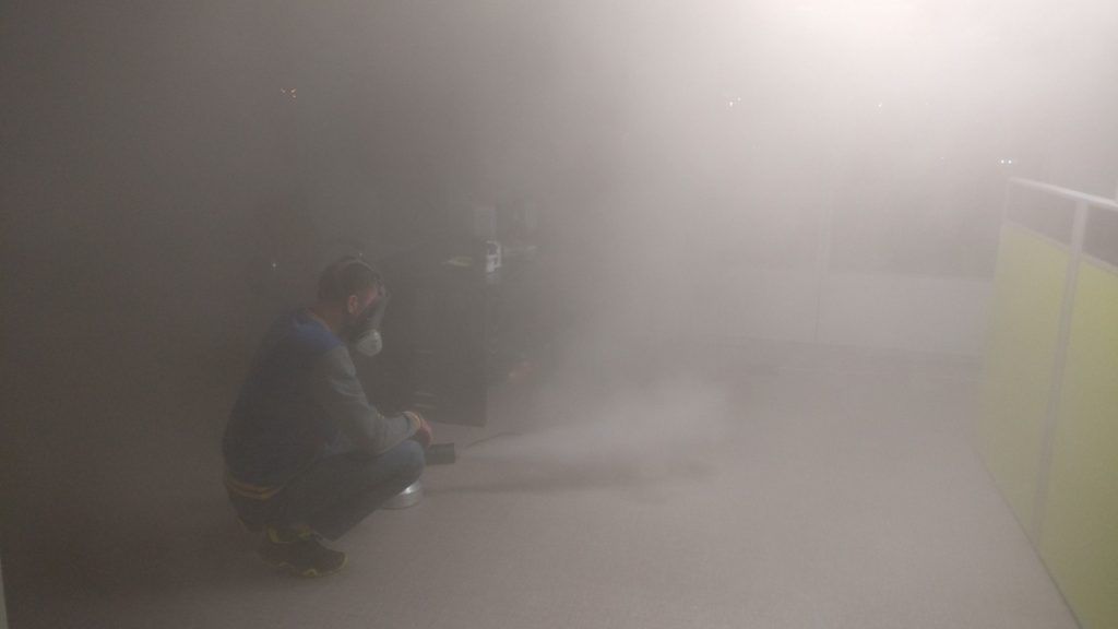 Сухой туман от запахов. Обработка сухим туманом в Брянске.